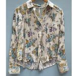 Free People NWT  hold onto me floral shirt large Photo 1