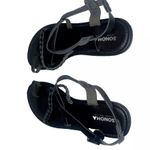 Sonoma  Black Sandals with Ankle Strap and Braided Detail Medium 7/8 Photo 4