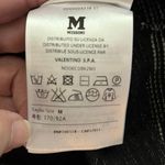 M Missoni Size M Wool Blend Crop Crewneck Sweater 3/4 Sleeves Stripes Boxy Black Size M Photo 4