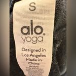 Alo Yoga  Urban Moto Jogger Sweatpants Black Tapered Zip Pockets Gym Photo 7