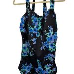 Swimsuits for All One Piece Sarong Swimsuit Womens 20 NEW Defects Floral Blue Size undefined Photo 0