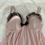 Victoria's Secret VICTORIA’S SECRET Sexy Pink Cami Ruffle Lace trim and Bow Size 36C Photo 1