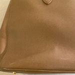 Lauren Ralph Lauren Leather Newbury Tan Tote Bag. Photo 14
