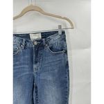 One Teaspoon Jean Women 24 Blue Denim Distressed High Waist Freebirds II Skinny Photo 7