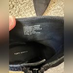 Tory Burch  Black NWOT Women’s Sculpted Suede Ankle Booties‎ Size 8 Photo 6