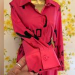 La’Ros Long sleeve midi shirt dress in pink Photo 2