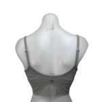 Aritzia TNA Gray Sleeveless Cami Camisole Activewear Sports Bra Crop Tank Top S Photo 1
