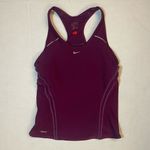 Nike Dri Fit Maroon Razorback Sports Tank Top - Small Photo 0