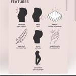 The GLOWE NWT Maternity Legging Small Black Photo 1