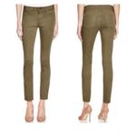 Warp + Weft JFK New York City Skinny Green Jeans Size 28 Photo 2