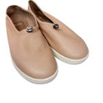 Eileen Fisher  Sydney Washed Leather Sneaker Blush Pink Pull On Womens Size 8.5 Photo 7