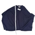 Navy Blue Dolman Sweater Cardigan medium/large NEW Photo 5