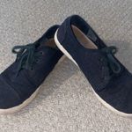 Toms Women’s Mesh Lace Up Cordones Black Sneakers Size 7.5 Photo 0