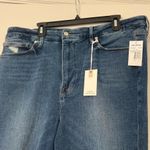 Good American  Good Waist Crop Raw Edge High Rise Skinny Jeans Plus Size 22 NWT Photo 8