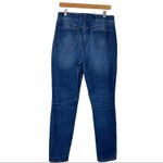 Lands' End Lands’ End Semi High Rise Skinny Ankle Jeans Women’s Medium Blue Wash Size 12 Photo 1