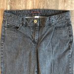 Anthropologie Tapemeasure charcoal grey straight leg stretch jeans size 10 Photo 6