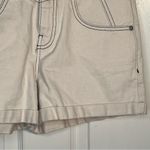 BDG Urban Outfitters  Sz 25 High Rise Denim Shorts Off White Photo 4