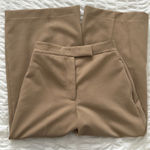 ZARA High-Waisted Cropped Wide-Leg Trousers Photo 0