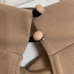 Pretty Little Thing Nude Crepe High Neck Snakeskin Organza Puff Sleeve Bodysuit Photo 10