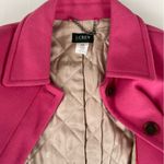 J.Crew  Pink Lady Day Coat Wool Jacket Thinsulate Lined Size Small Photo 8