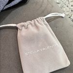 STELLA VALENTINO White Gold Plated Heart Lock and Key Pendant Necklace Silver Photo 4