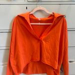 Free People Orange Sweater Photo 0