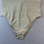 Shapewear Bodysuit Sleeveless Cream Women’s size large Photo 2