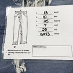 Abercrombie & Fitch Abercrombie Fitch Womens‎ Jeans 25 Distressed Boyfriend Mid Rise Raw Hem Edgy Photo 10