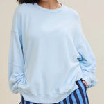 Aerie  Oversized Light Blue Crewneck Women's XL Photo 0