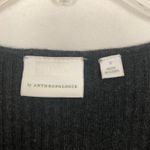 Anthropologie  ett:wa Amrita Ribbed Tunic V-Neck Pullover Sweater Size Small Photo 3