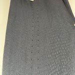 Beulah Style Maxi Sweater Dress Large Gray Sleeveless Stretchy Form Fitting Boho Photo 2