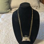 Old vintage purse necklace Silver Photo 1