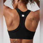 Vuori  Elevation Racer Bra Black Heather Sports Bra Photo 1