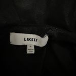 Likely  Gwendolyn Ruched Black Metallic Shimmer Mini Dress Photo 3