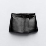 ZARA  Leather Skort Photo 0