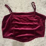 crop top size large Red Photo 1