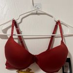 Frederick's of Hollywood  Women's Push-Up Diana Rust Satin‎ 36C Underwire NWT Photo 2