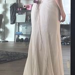 Willowby by Watters 59310 Knox Wedding Dress Ivory Halter Strappy Back size 6 White Photo 4