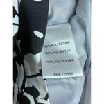 Ellen Tracy Women’s Size 2 Skirt Geometric Print Blue Black White Pockets clean Photo 5