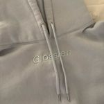 Glossier London Hoodie Gray Size M Photo 1