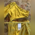 ZARA NWT:  One-Shoulder Dress Photo 5