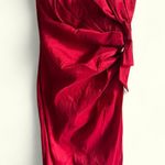 Cindy Chic Crimson Midi Dress Size XS Red Photo 0