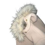 J.Crew Chateau Parka Italian Stadium Cloth Wool Coat Hooded Size 2T Tall Beige Photo 6