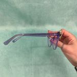 Purple Cat Eye Gemstone Eyeglasses Photo 3