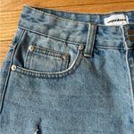 superdown Blue Denim Distressed High Waisted Shorts Size 26 Photo 5