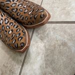 Ariat Wildcat Animal Print Brown Leather Cowboy Boots Women's 7.5B USED 1x EUC Photo 2