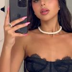 Urban Outfitters Out from Under Modern Love Corset Top Black Photo 4