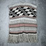 Denim & Supply Ralph Lauren Denim & Supply Sweater Womens XS Southwestern Blanket Poncho Oversized Bohemian Photo 2