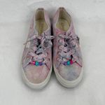 Superga LoveShackFancy Tie Dye Canvas Sneakers Shoes Women's 7 Photo 2