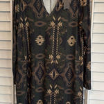 Crazy Train  Aztec Print Dress Size Medium‎ Photo 0